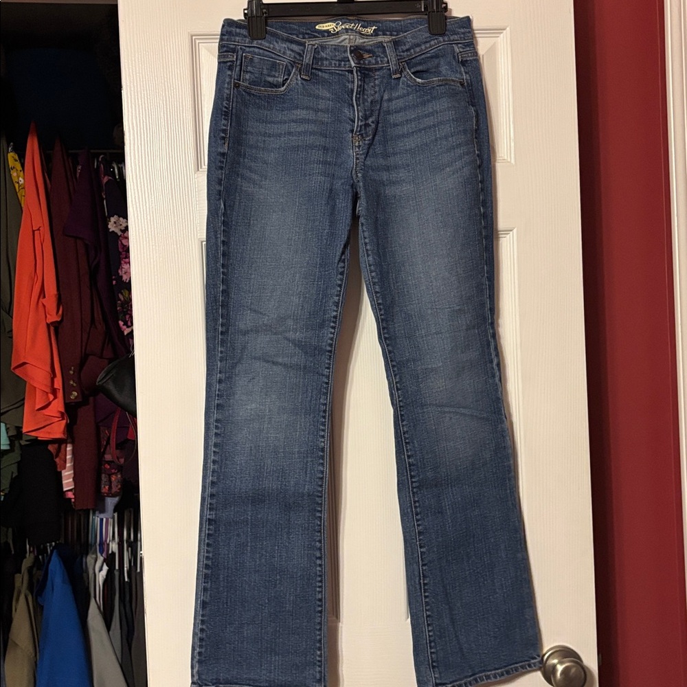 Old Navy women's sweetheart Denim Jeans size 6 regular